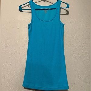 Old Navy Perfect Tank Top Blue Size Medium